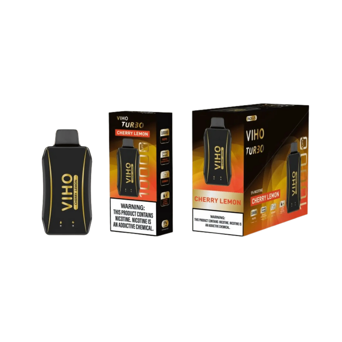 VIHO TURBO 10000PUFF DISPOSABLE BLACK EDITION VIHO TURBO