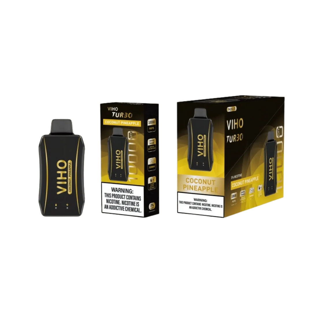 VIHO TURBO 10000PUFF DISPOSABLE BLACK EDITION VIHO TURBO