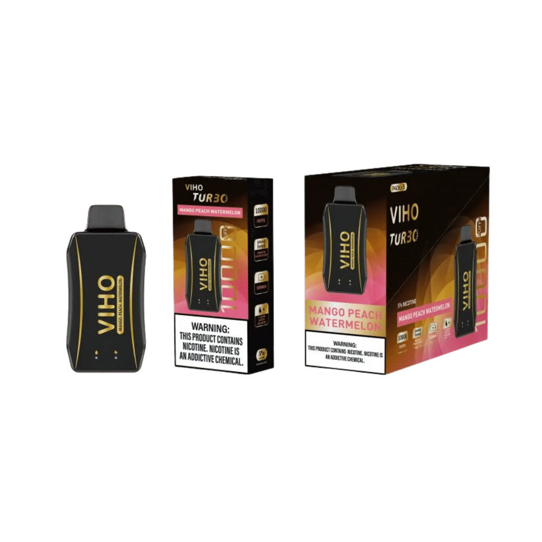 VIHO TURBO 10000PUFF DISPOSABLE BLACK EDITION VIHO TURBO