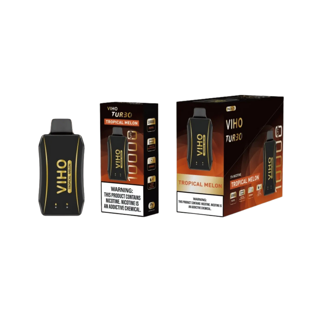 VIHO TURBO 10000PUFF DISPOSABLE BLACK EDITION VIHO TURBO