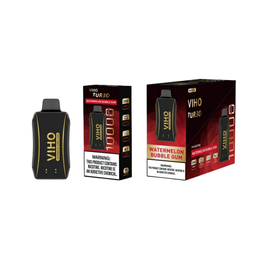 VIHO TURBO 10000PUFF DISPOSABLE BLACK EDITION VIHO TURBO