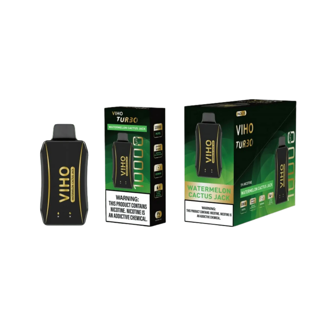VIHO TURBO 10000PUFF DISPOSABLE BLACK EDITION VIHO TURBO
