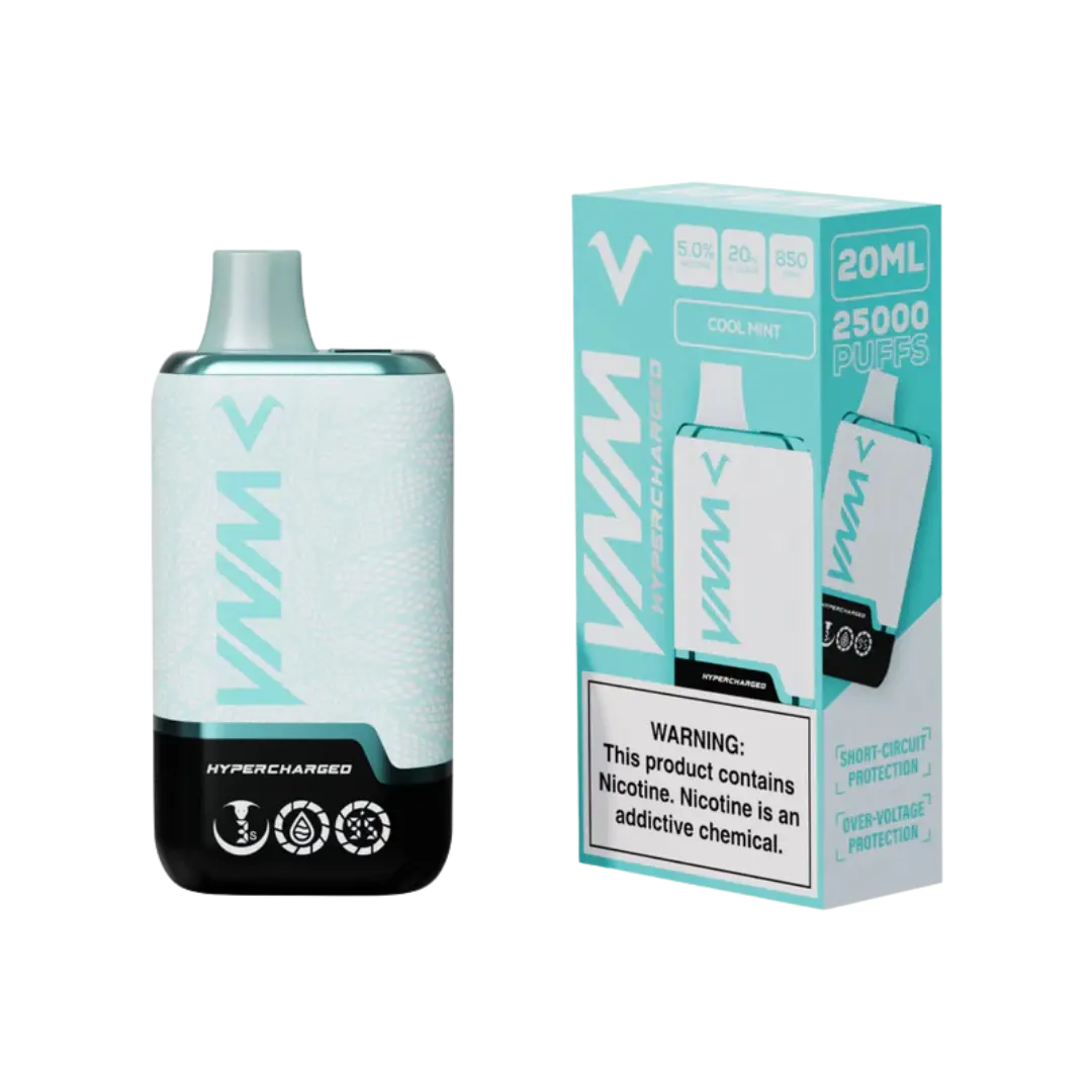 VNM HYPERCHARGED VM25000 PUFFS DISPOSABLE VNM