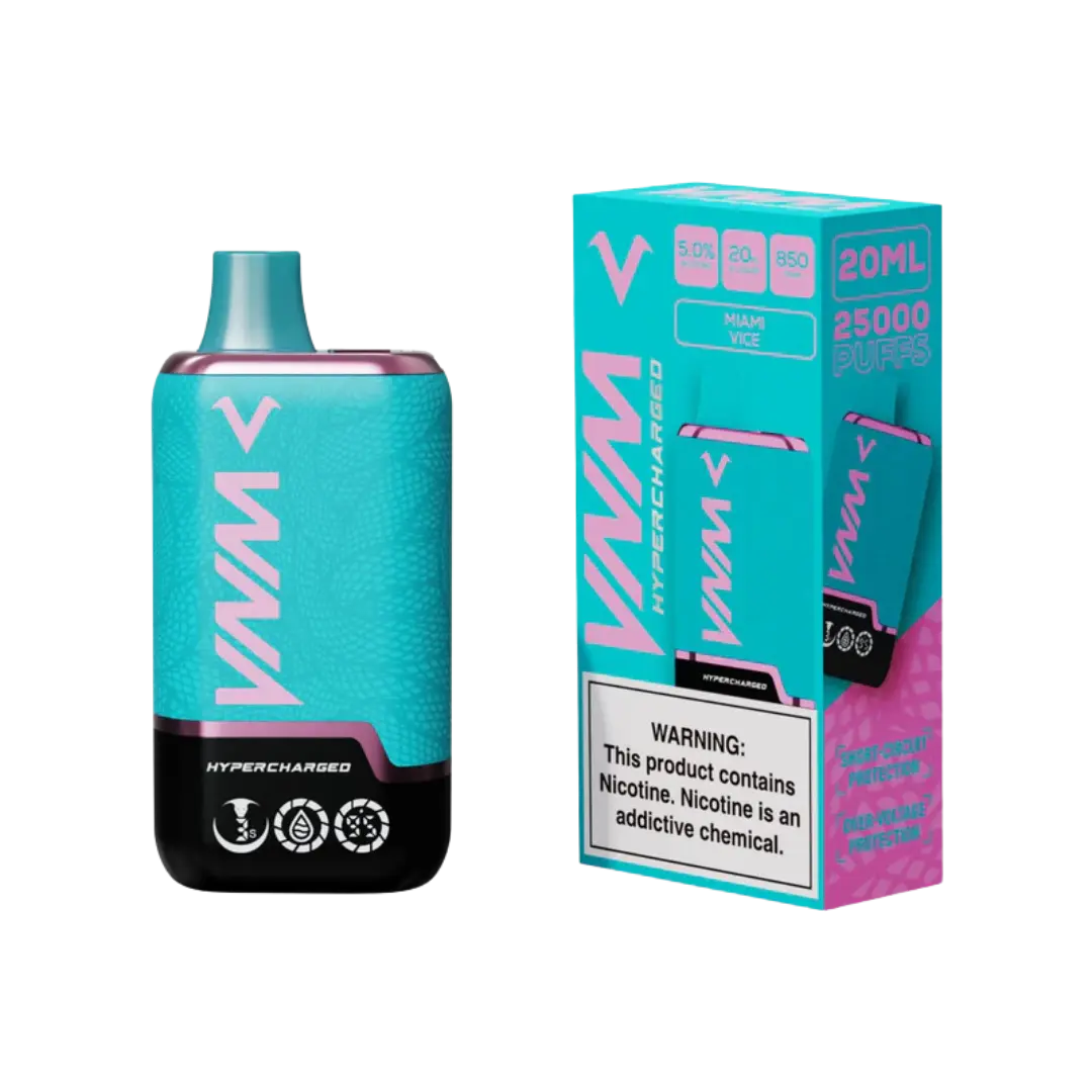 VNM HYPERCHARGED VM25000 PUFFS DISPOSABLE VNM