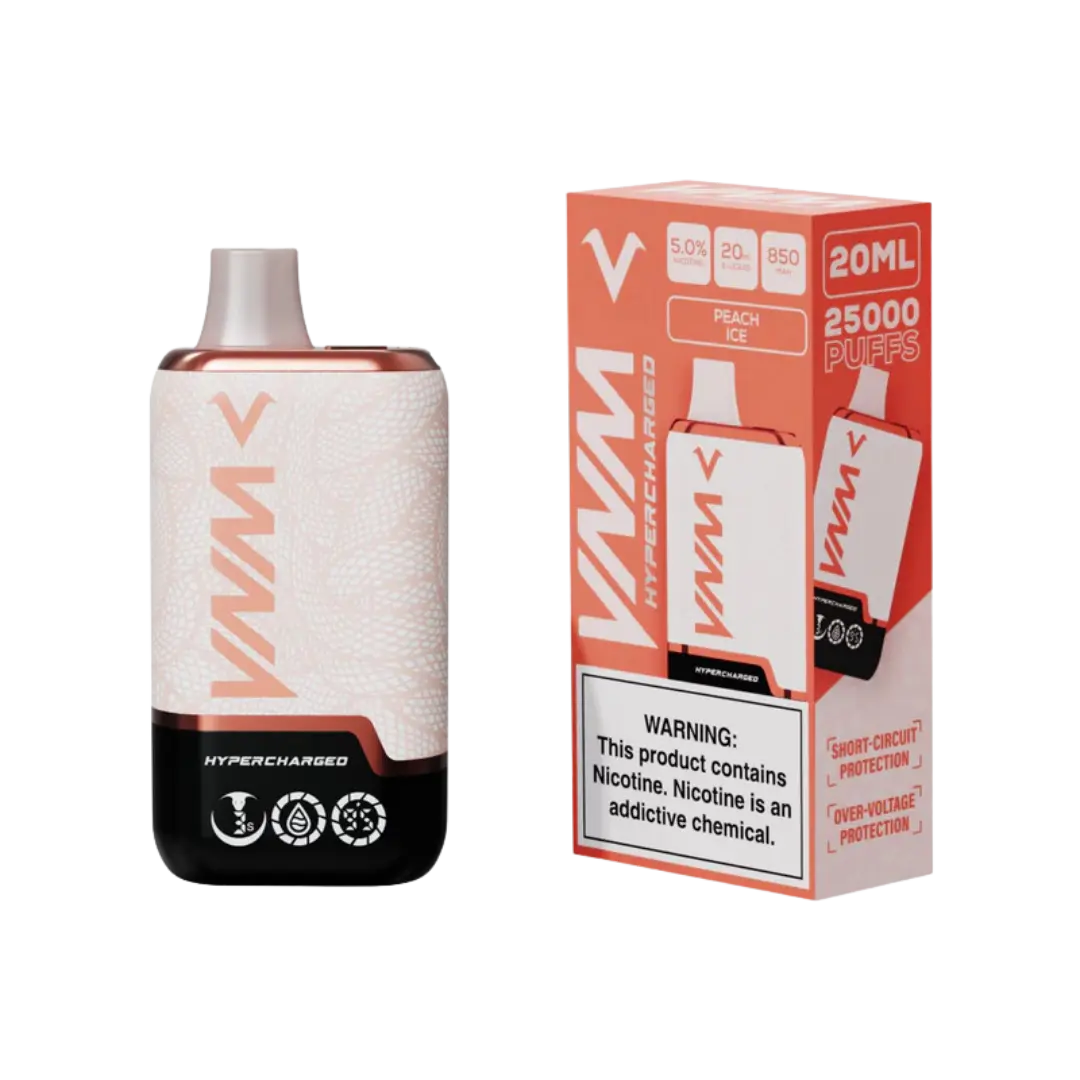 VNM HYPERCHARGED VM25000 PUFFS DISPOSABLE VNM