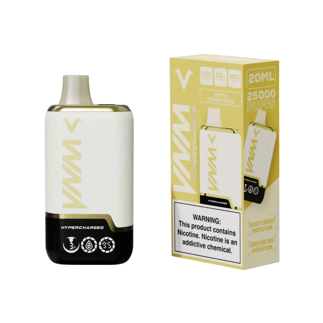 VNM HYPERCHARGED VM25000 PUFFS DISPOSABLE VNM