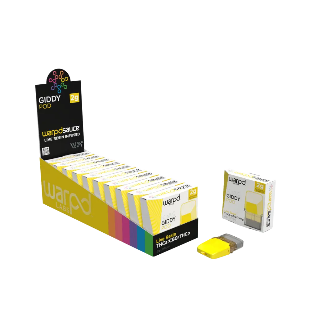 WARPD LABS 2GM LIVE RESIN POD WARPD LABS