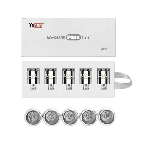 Yocan Evolve Plus Dual Quartz Coils DUAL, 5pk Yocan